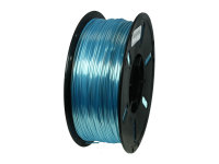 PLA+ Shiney Silk Topaz Blue / Hellblau 1,75mm 3D Drucker...